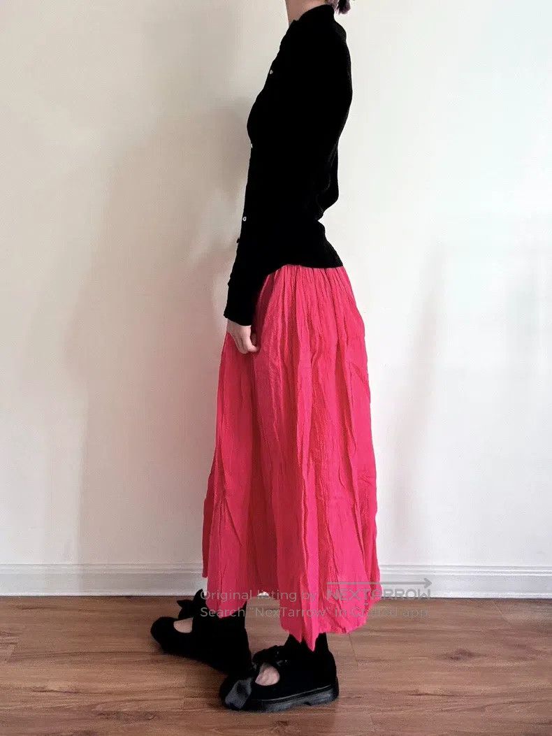 Comme des Garcons Comme Des Garcons size M Rose Pink Skirt Size 22" - 5 Thumbnail