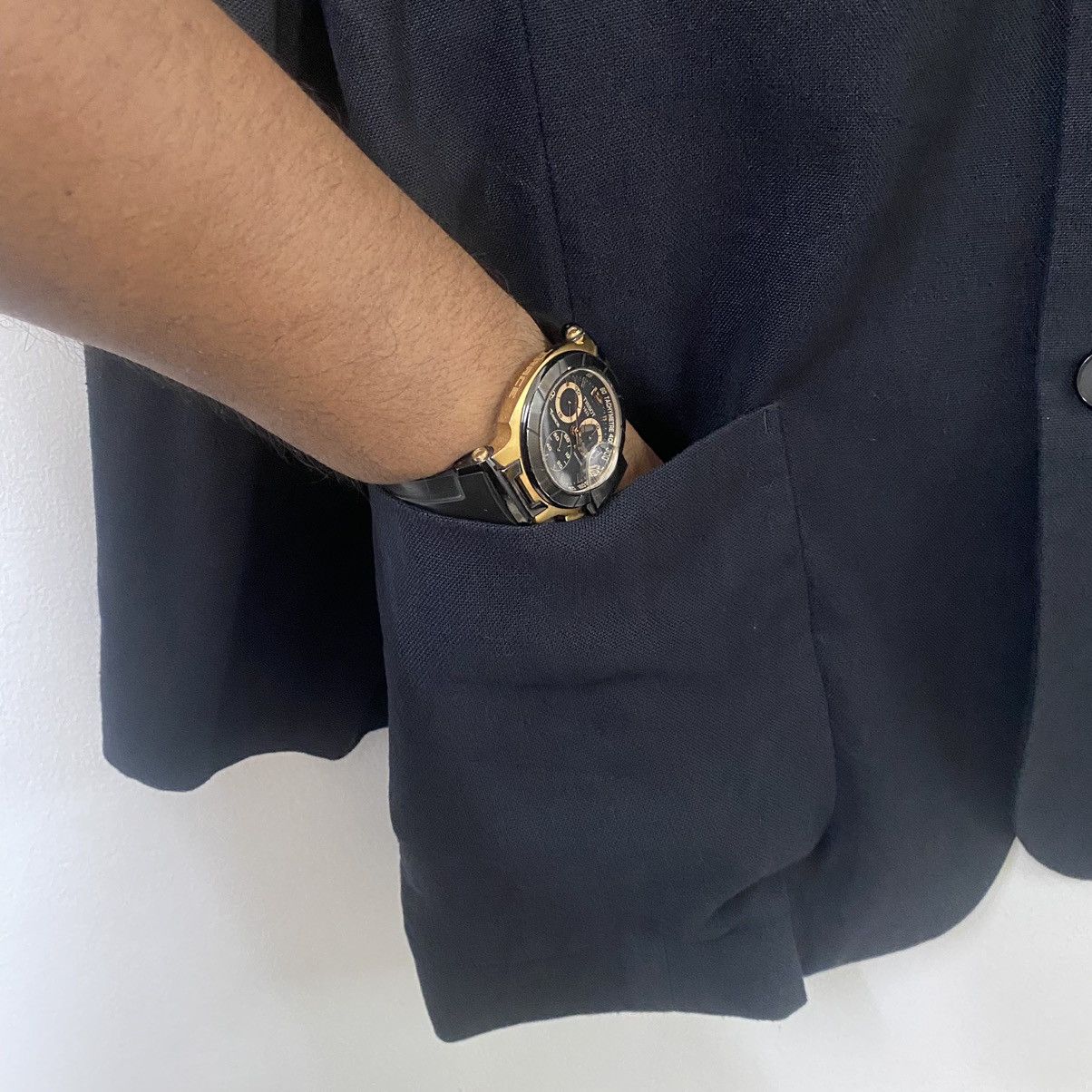 Issey Miyake IM Product Men by Issey Miyake black jacket Size US M / EU 48-50 / 2 - 10 Thumbnail
