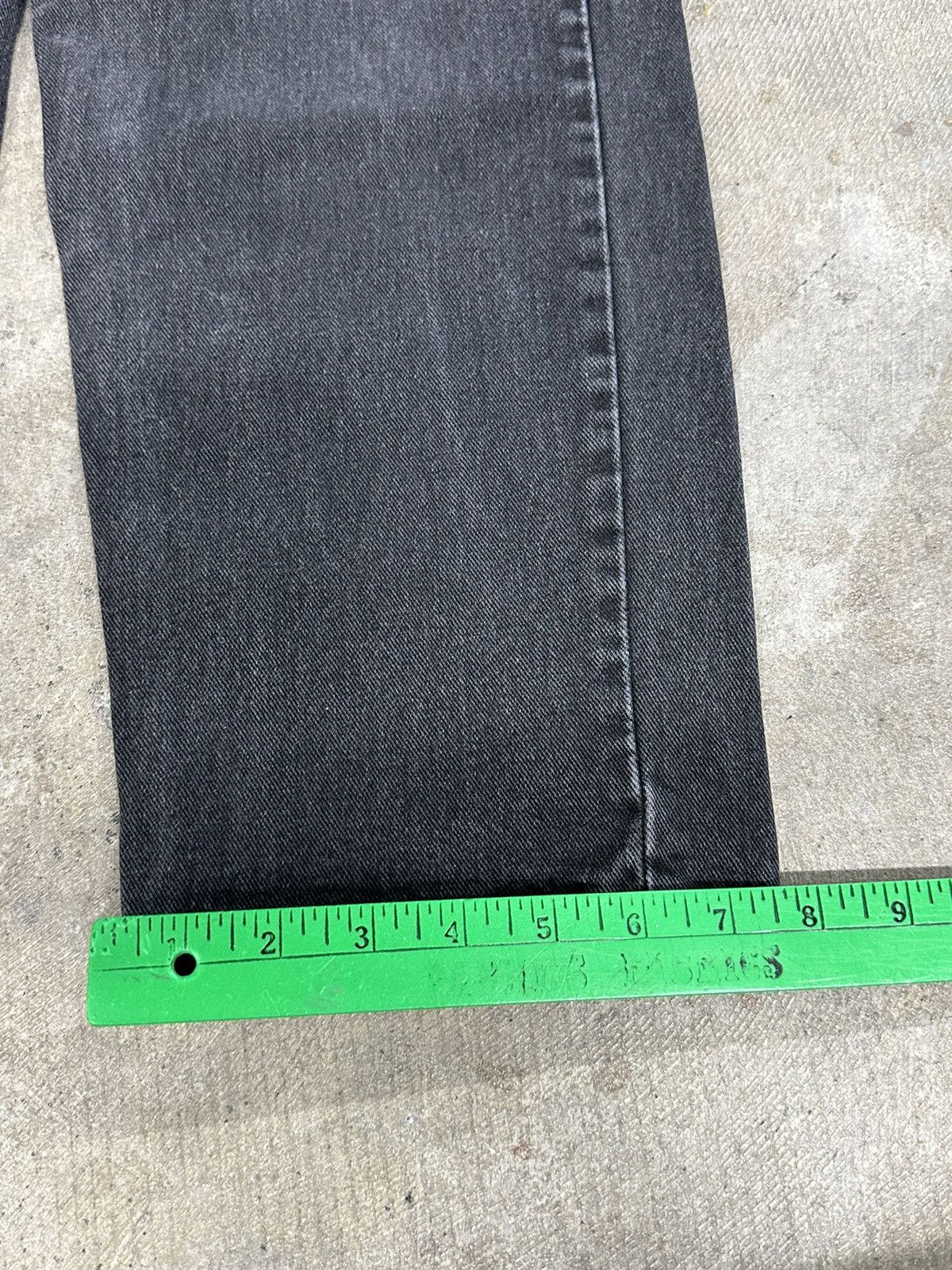 Levi's × Vintage Vintage 90s Levi’s Orange Tab Denim Black Jeans Size US 32 / EU 48 - 4 Thumbnail