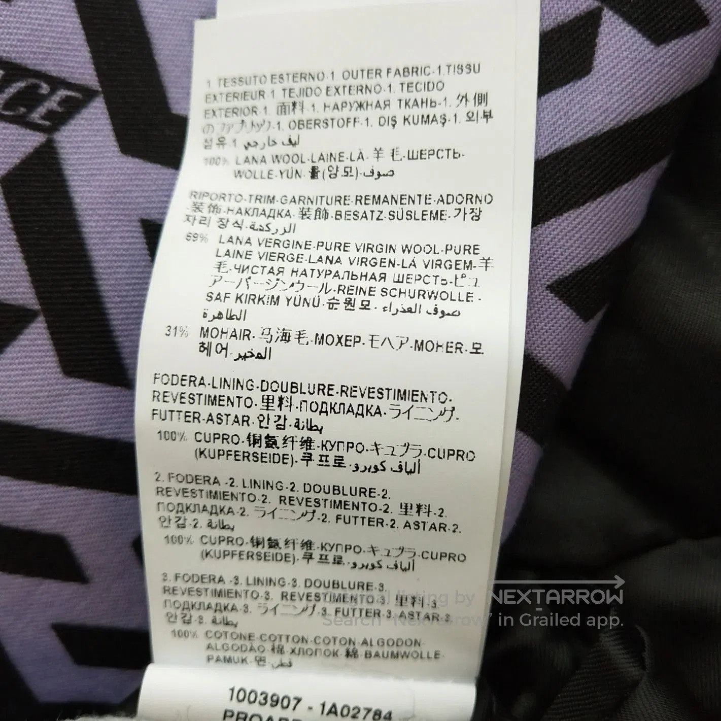 Versace Versace S Size Geometric Print Blazer. Size US S / EU 44-46 / 1 - 8 Thumbnail