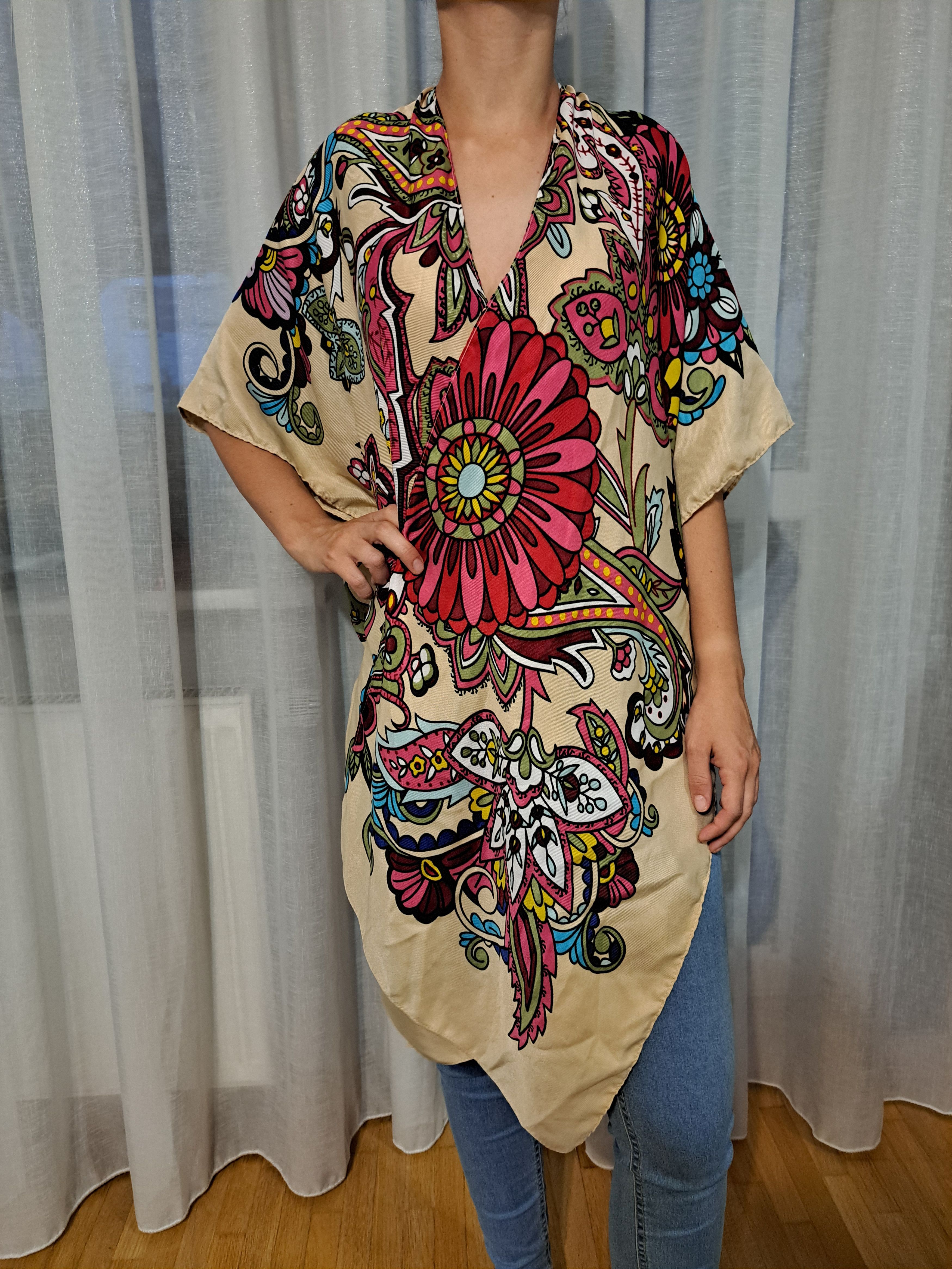 Max Mara Max Mara Studio poncho coat jacket kimono vibes color Size ONE SIZE - 5 Thumbnail