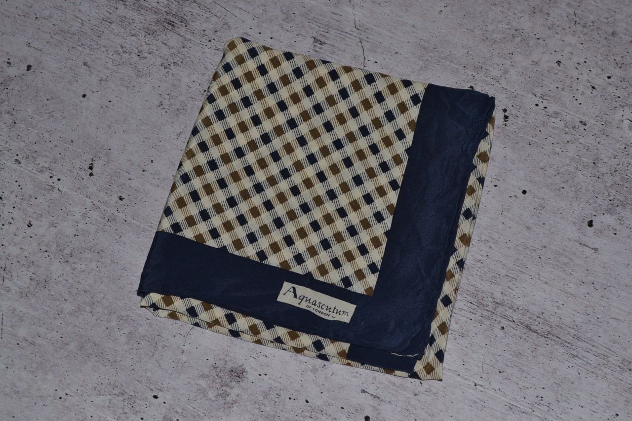 Aquascutum Silk scarf Vintage