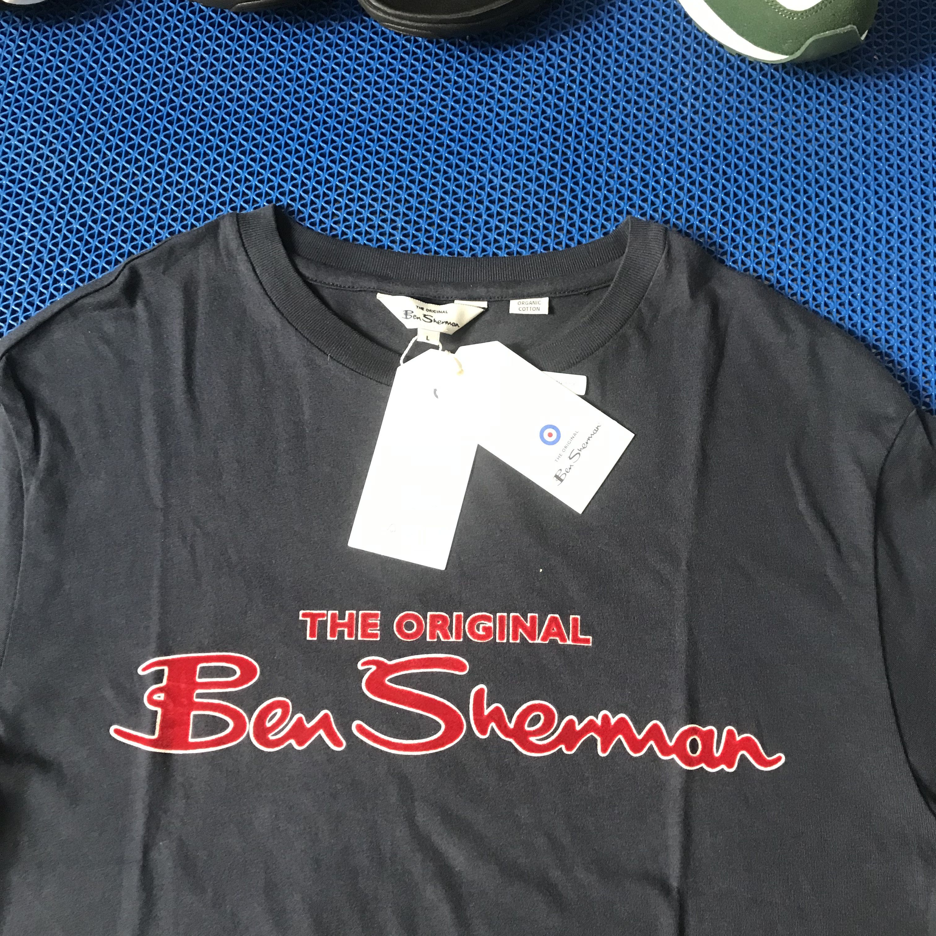 Ben Sherman Ben Sherman Ben Sherman Signature Logo Print T-Shirt Navy Size US L / EU 52-54 / 3 - 3 Thumbnail