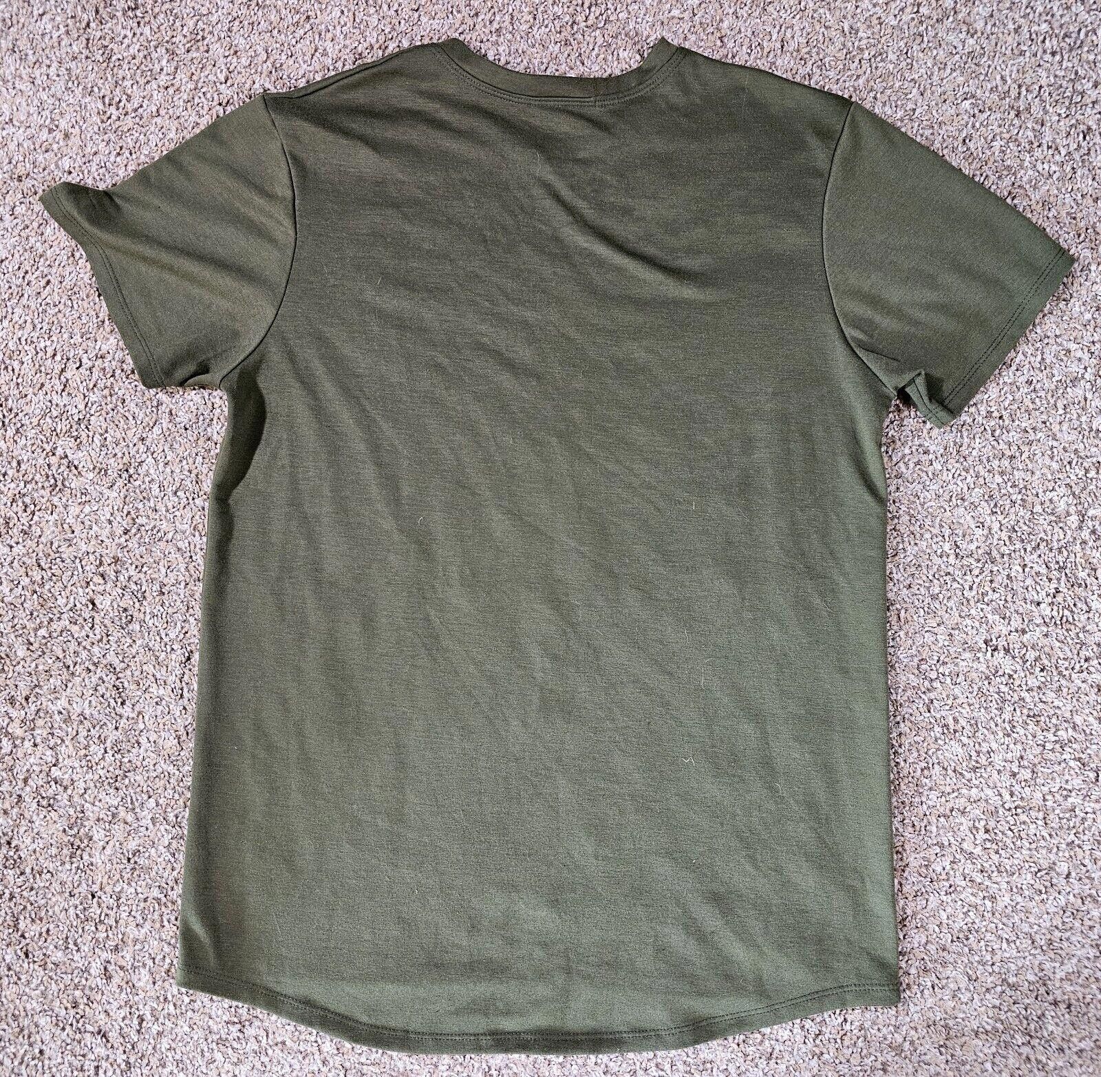 Designer faded royalty nyc made in AMERICA Green L TEE HIGH QUALITY Size US L / EU 52-54 / 3 - 6 Thumbnail