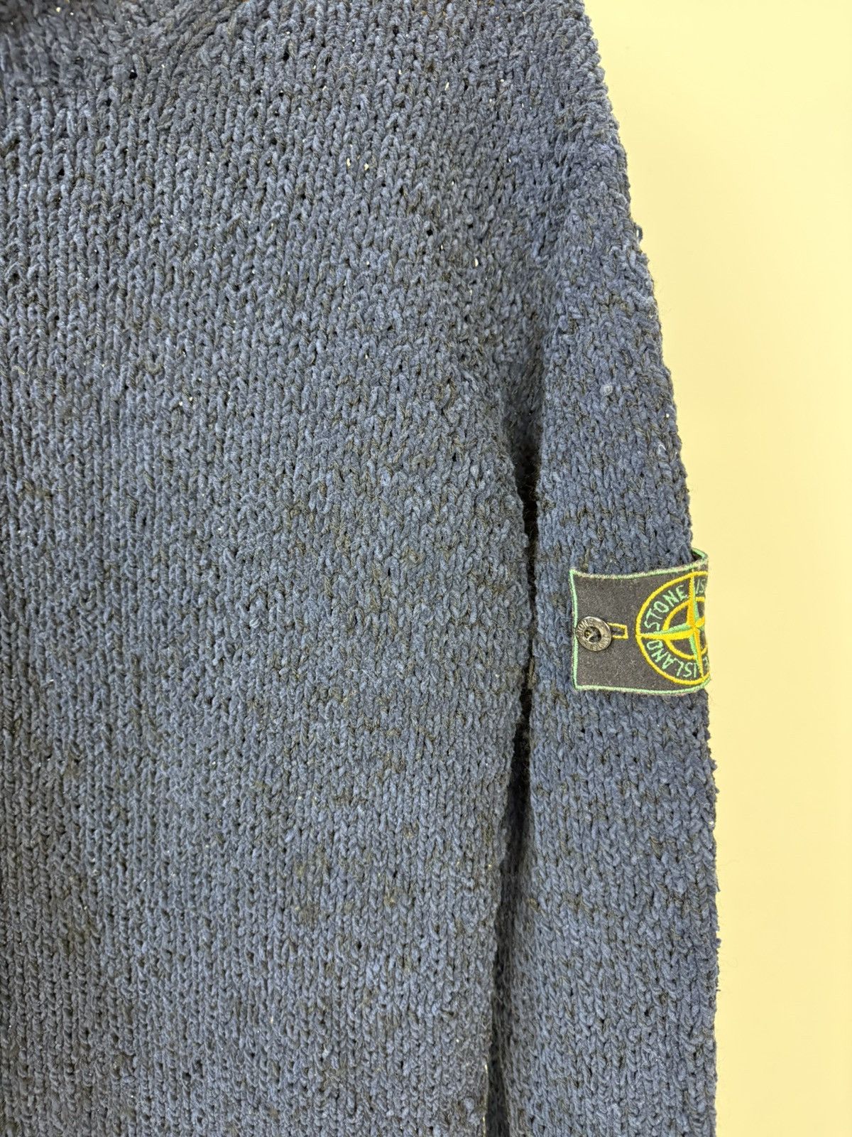 Stone Island Stone Island Vintage Chenille Knit Sweater Size US M / EU 48-50 / 2 - 3 Thumbnail