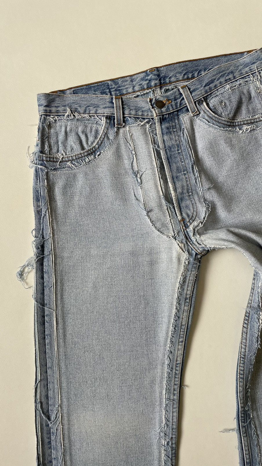Maison Margiela A/W 03 Artisanal ‘Inside Out’ Jeans Size US 32 / EU 48 - 4 Thumbnail
