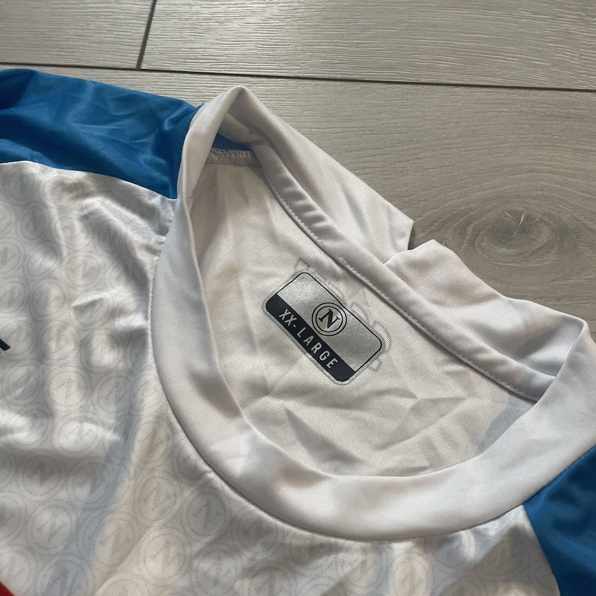 Pro Player Ea7 Napoli MSC LETE AMAZON shirt Jersey tee PRO FIFA Size US XXL / EU 58 / 5 - 5 Thumbnail