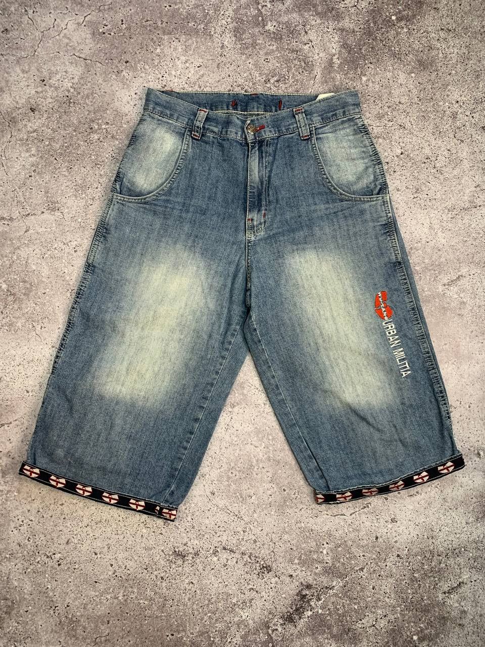 Wu-Tang Clan Cargo Shorts Wu-Wear Vintage 90’s Size US 30 / EU 46 - 2 Thumbnail