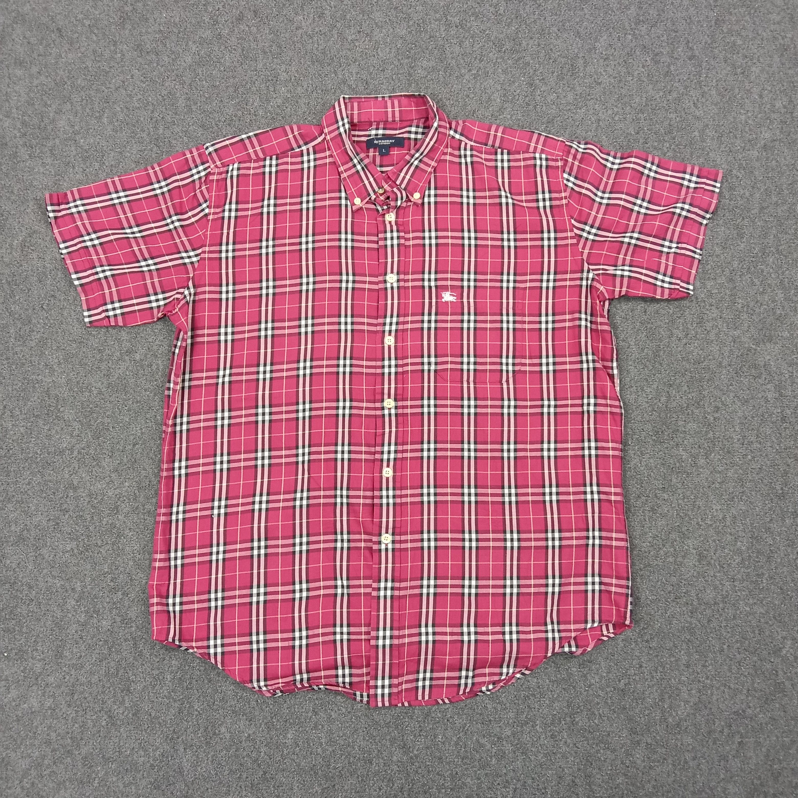 Burberry Burberry Nova Check Button Up Shirt C267N67 Size US L / EU 52-54 / 3 - 1 Thumbnail