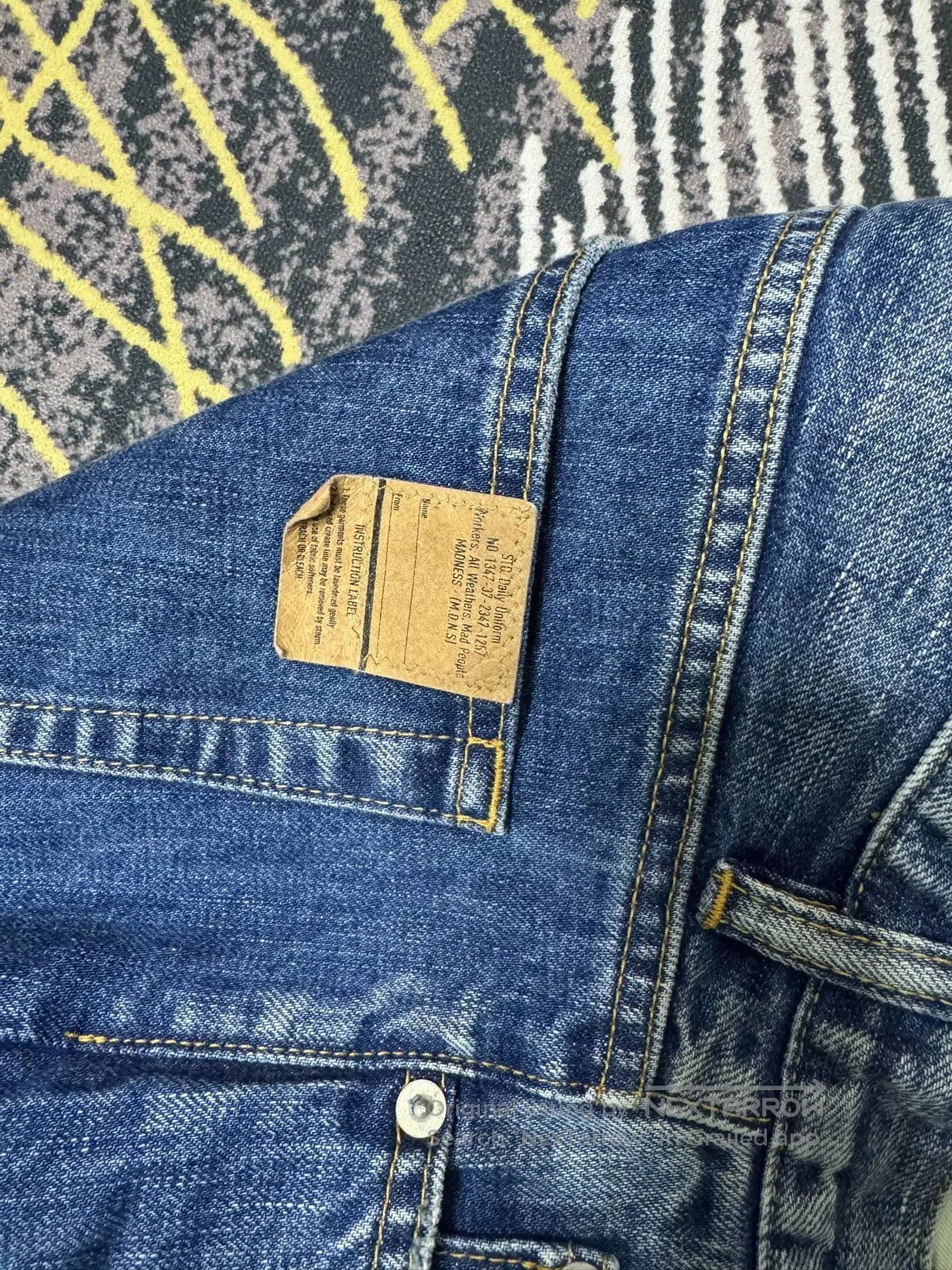 Madness MADNESS Straight Denim Pants. Size US 34 / EU 50 - 5 Thumbnail