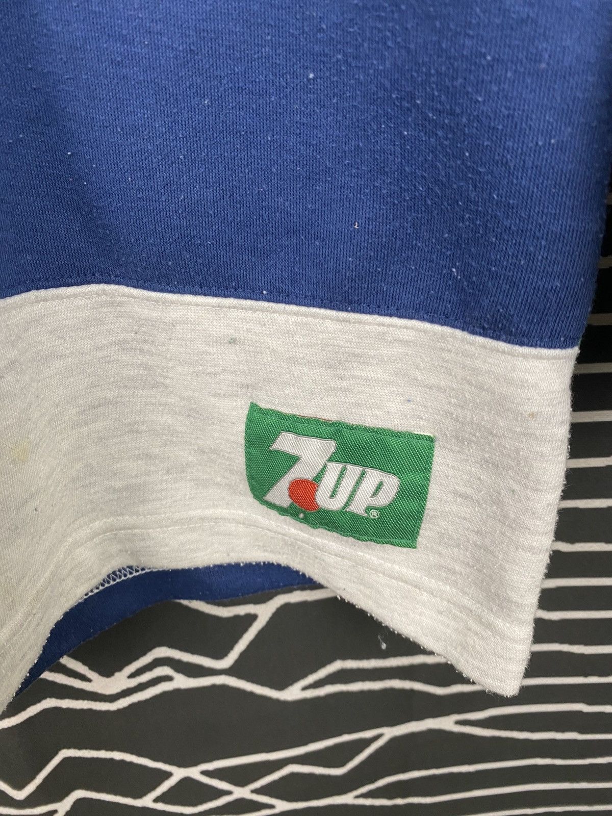 Vintage Vintage 7up Stripe Sweatshirt Size US S / EU 44-46 / 1 - 3 Thumbnail