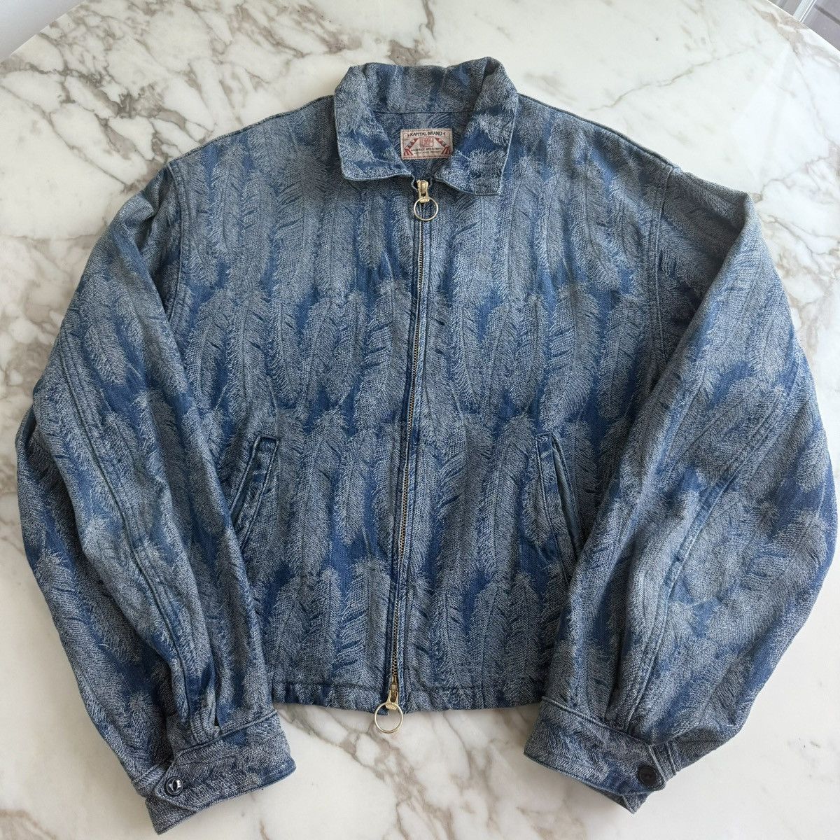 Kapital Kapital Feather Zip Jacket Size 3/L Size US L / EU 52-54 / 3 - 1 Thumbnail
