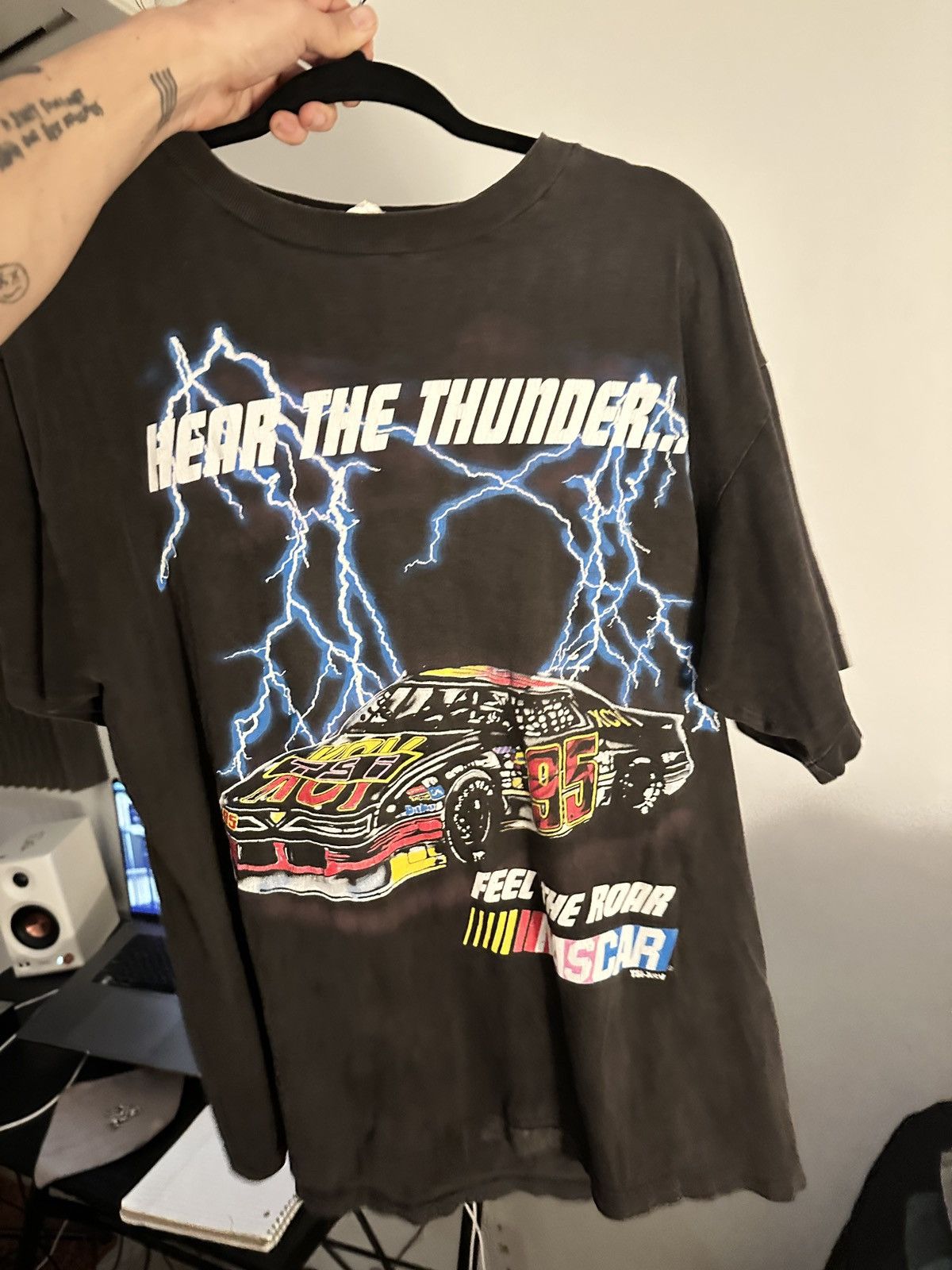 Vintage Vintage nascar t shirt Size US XL / EU 56 / 4 - 1 Thumbnail
