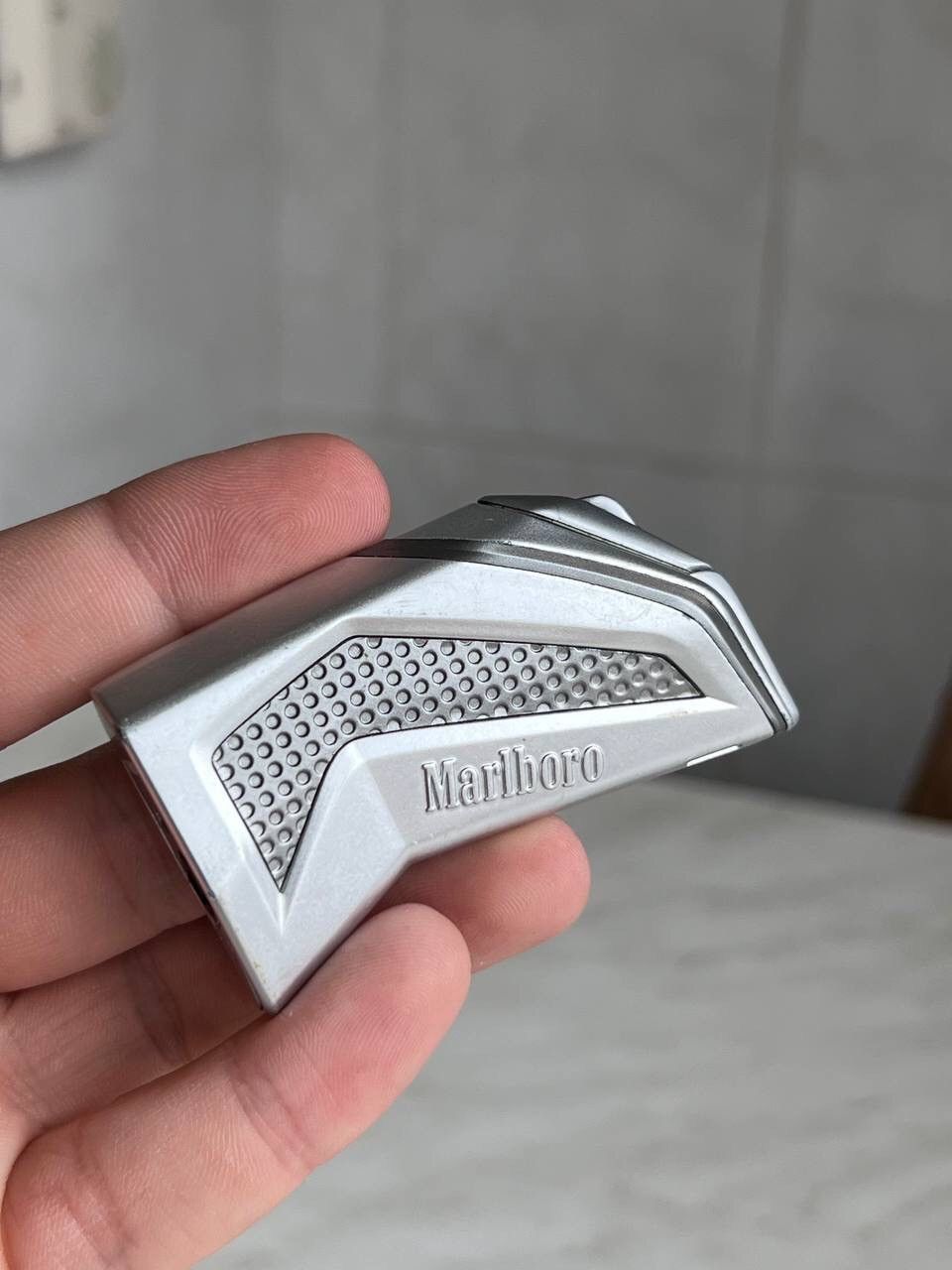 Marlboro × Vintage Y2K ELEGANCE MARLBORO GEOMETRIC METAL PUNK ROCK LIGHTER Size ONE SIZE - 12 Thumbnail
