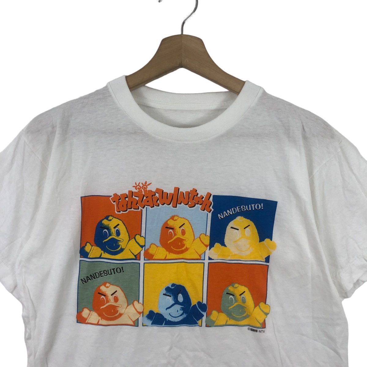 Vintage Vintage 80’ WIN CHAN DUCK Japanese Cartoon Tee Shirt Top Size US M / EU 48-50 / 2 - 2 Thumbnail
