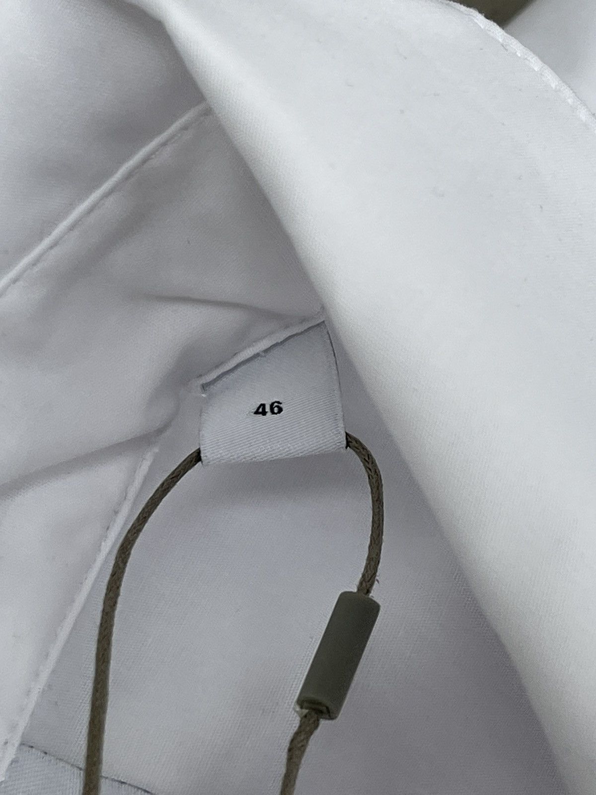 Han Kjobenhavn !DS! FW22 Han Kjobenhavn Poplin Script Logo White Shirt Size US S / EU 44-46 / 1 - 20 Thumbnail