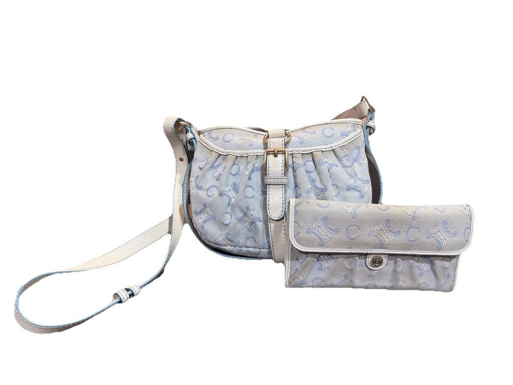Celine Celine C Macadam Canvas Shoulder Bag & Wallet Size ONE SIZE - 1 Thumbnail