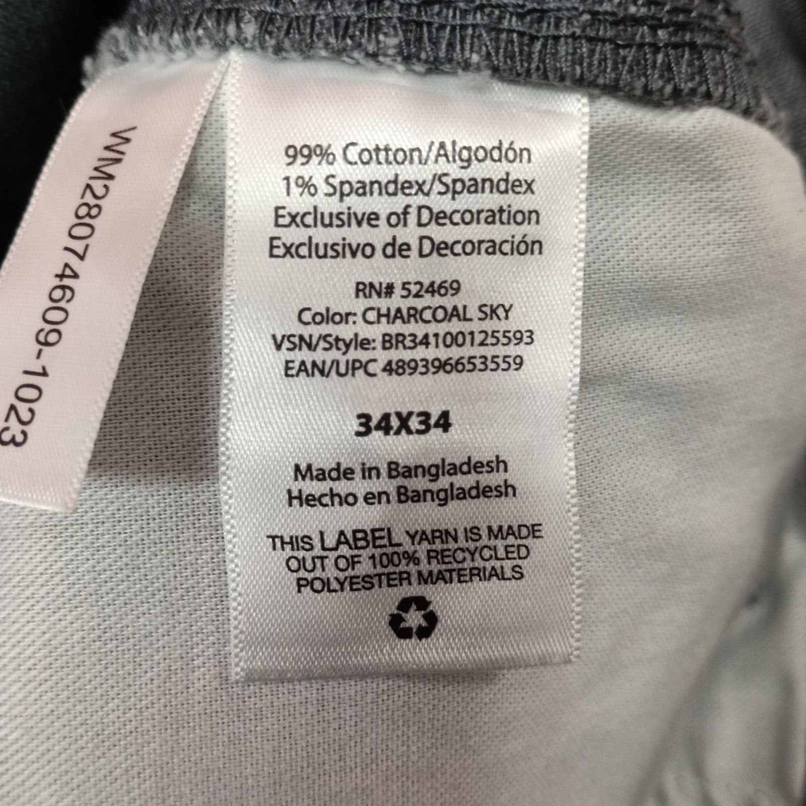 Other Brahma Work Carpenter Pants Men's Size 34x34 Gray Relaxed Size US 34 / EU 50 - 6 Thumbnail