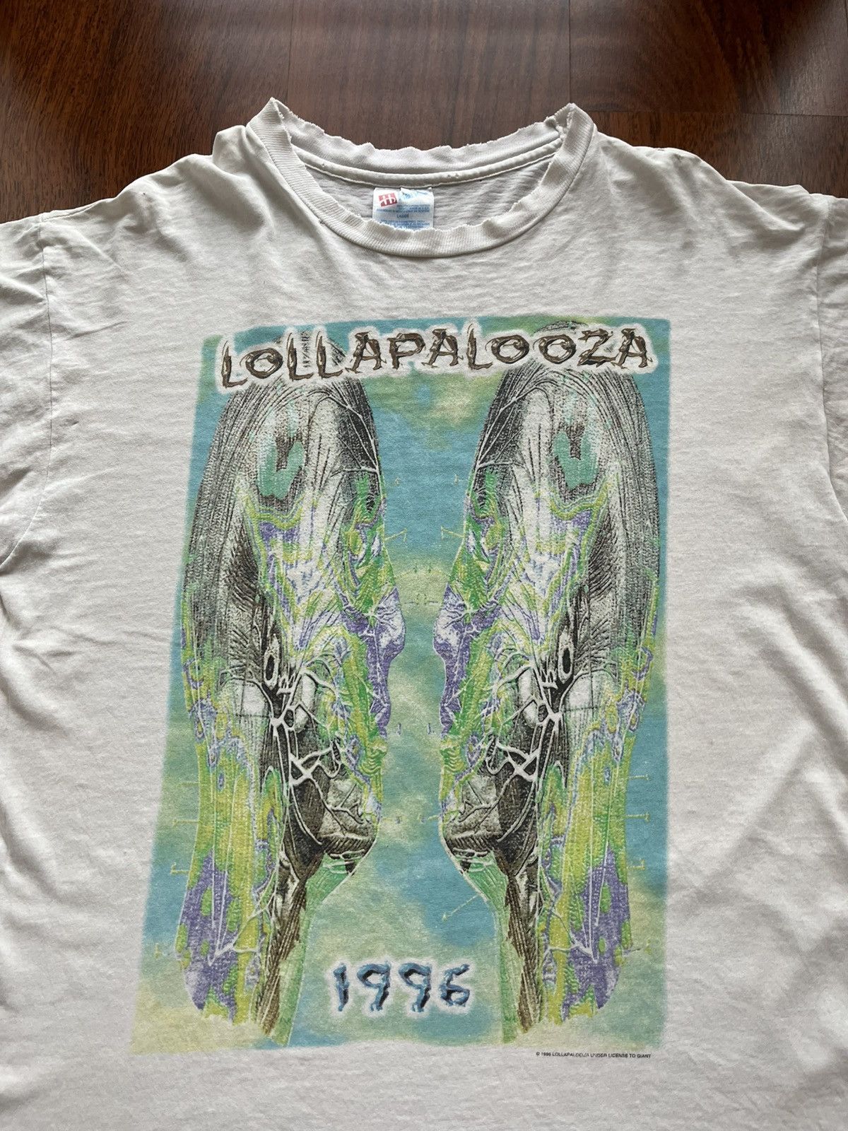 Other 90s Lollapalooza " Fractal Faces" Giant Licensing Size US L / EU 52-54 / 3 - 1 Thumbnail