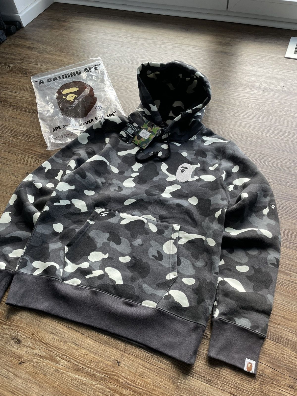 Bape Camouflage Bape Pullover|M|Neu mit Ettiket|OriginalNP:296€ | Size US M / EU 48-50 / 2 - 1 Thumbnail
