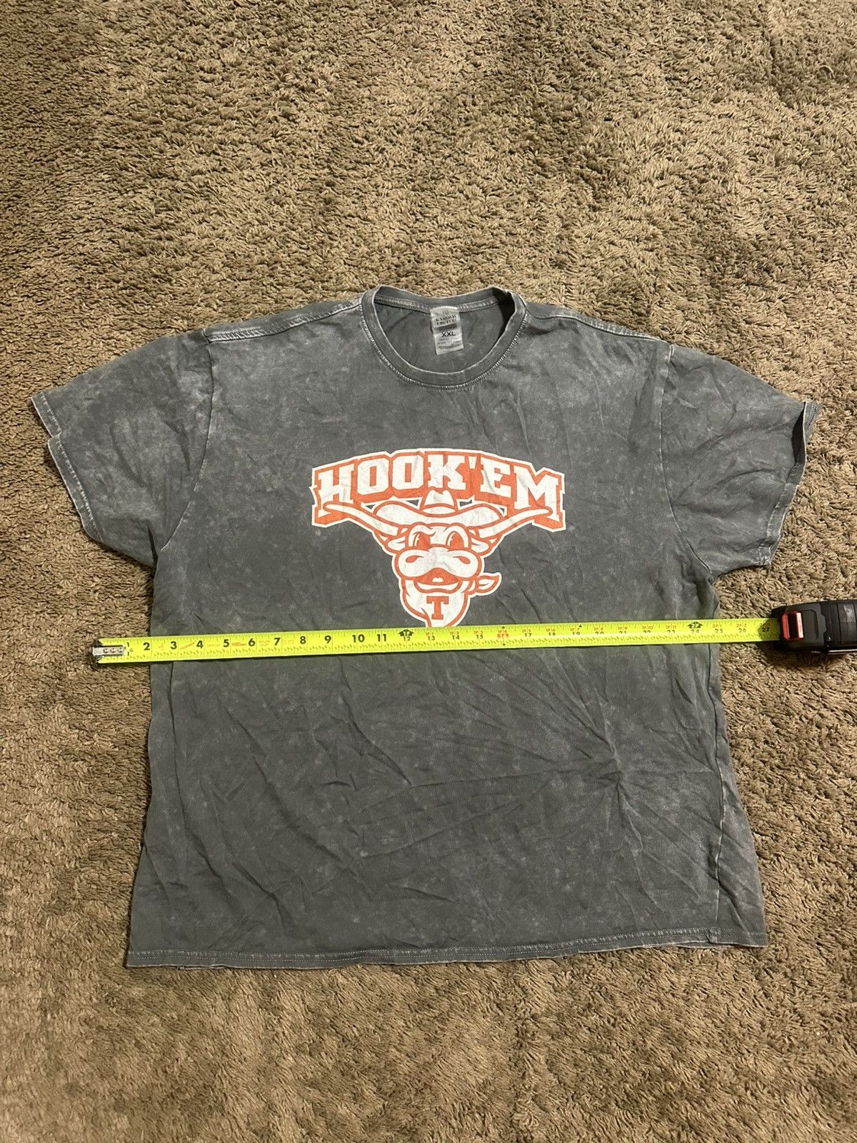 NCAA Vintage NCAA Texas Longhorns “triple grey” 00s shirt 2XL Size US XXL / EU 58 / 5 - 4 Thumbnail