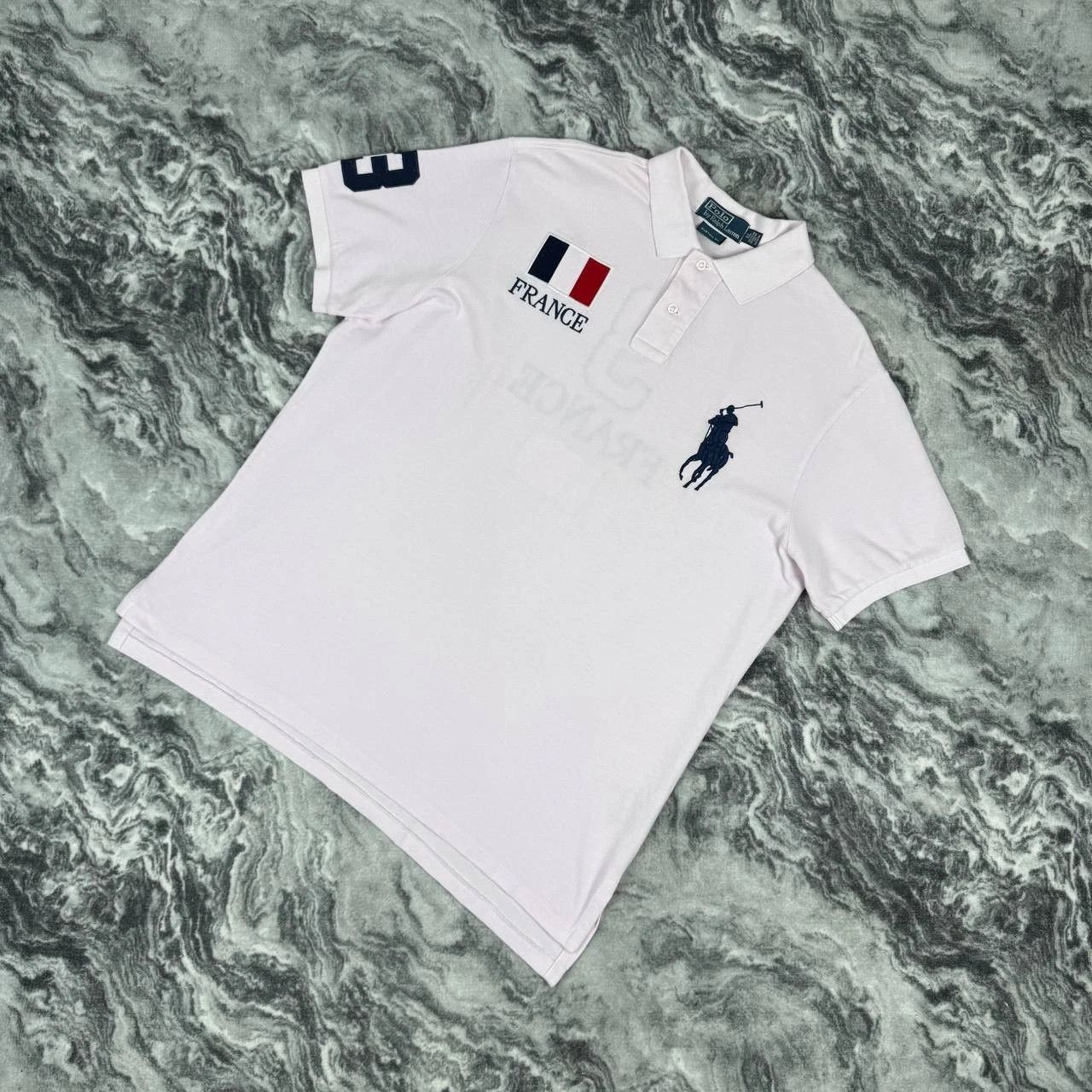 Polo Ralph Lauren Vintage Polo Ralph Lauren France Rugby Polo Shirt Pony XL Size US XL / EU 56 / 4 - 1 Thumbnail