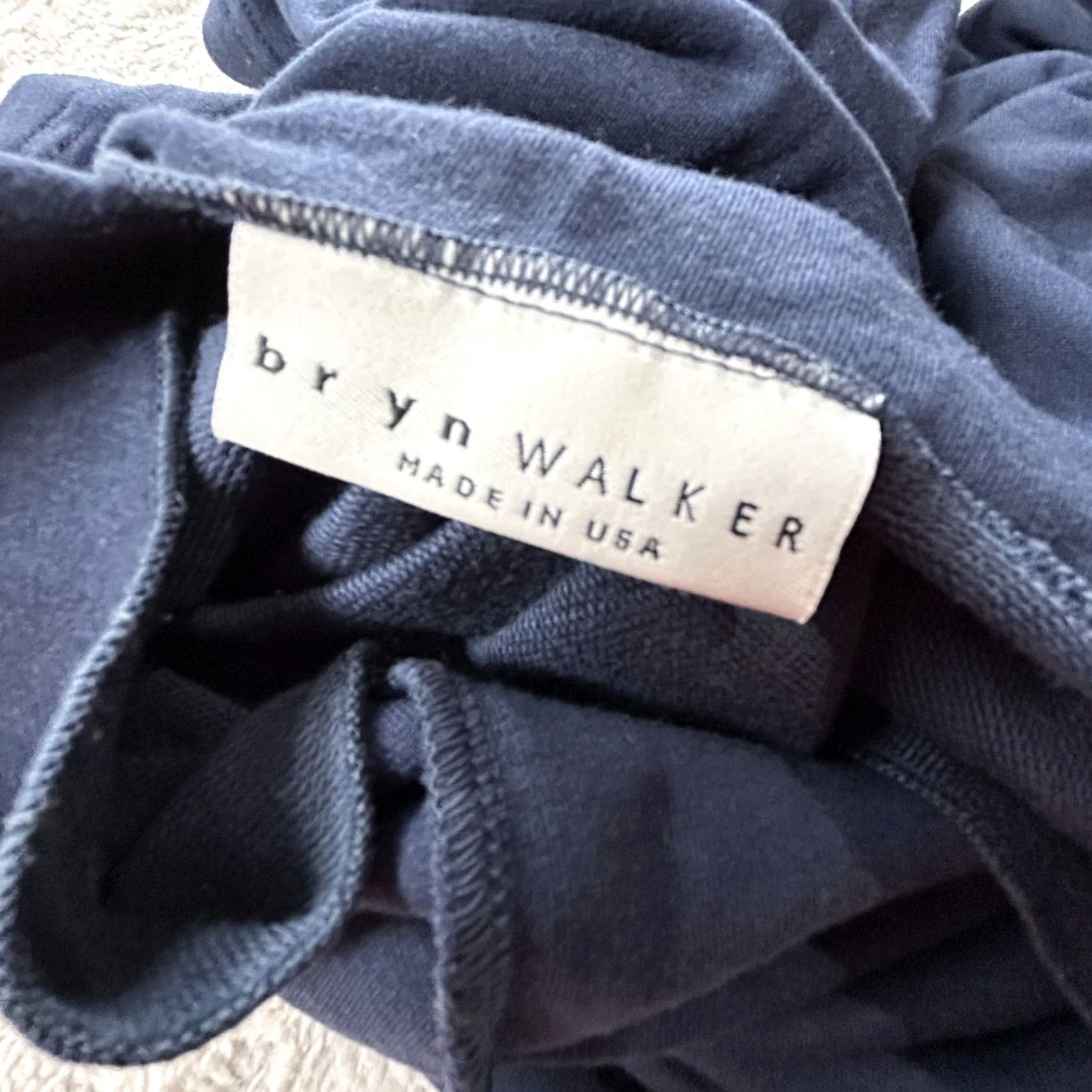 Vintage Bryn Walker Womens Bamboo Organic Cotton V-neck Tunic Top XS Blue Pockets Shirt Size XS / US 0-2 / IT 36-38 - 3 Thumbnail