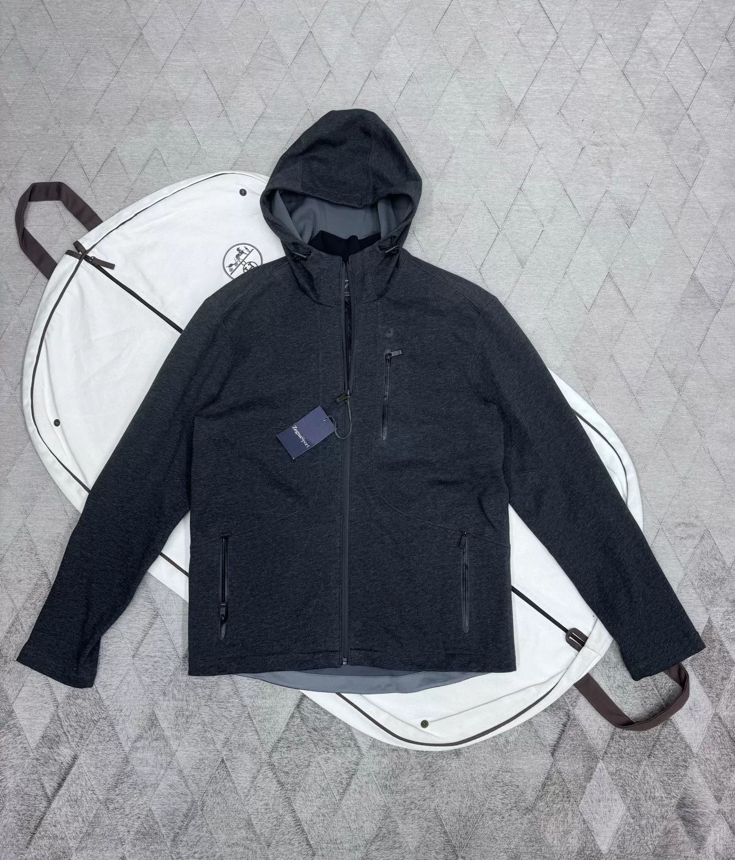Ermenegildo Zegna Zegna Hooded Jacket w/ Detachable Vest Size US L / EU 52-54 / 3 - 1 Thumbnail