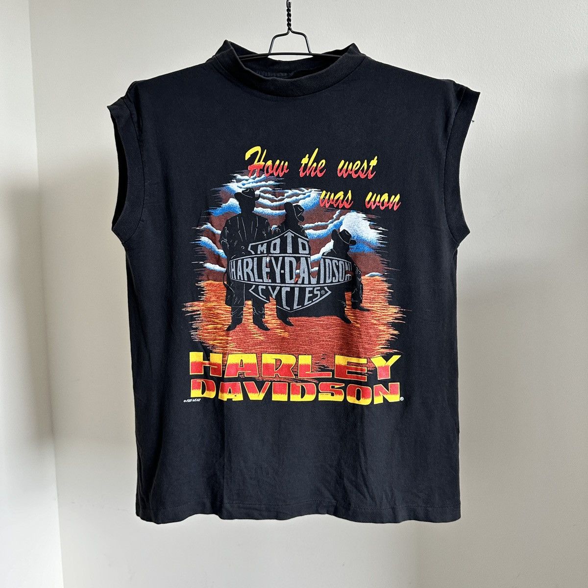 Harley Davidson Vintage 80s Harley Davidson Single Stitch Tank T-Shirt XL Size US XL / EU 56 / 4 - 2 Thumbnail