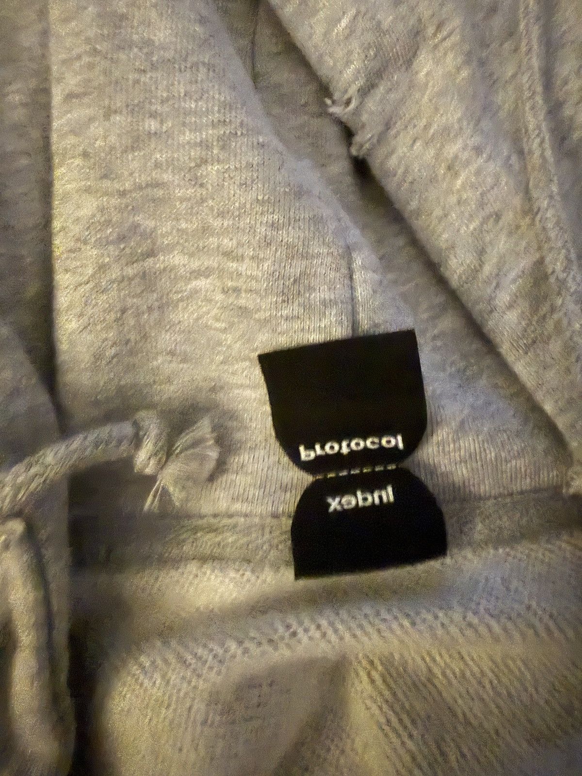 PROJECT G/R Protocol Index - Reconstructed Sweatshirts Zip Hoodie Size US M / EU 48-50 / 2 - 6 Thumbnail