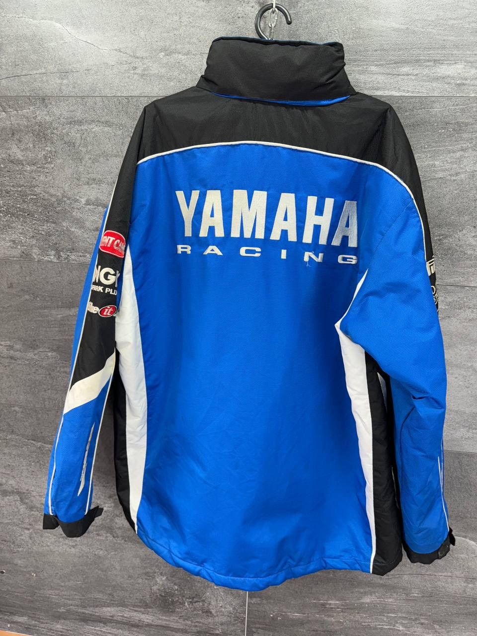 Yamaha Yamaha Rob Mac Racing R1 Mens Full Zip Jacket Blue Nylon Size US XL / EU 56 / 4 - 14 Thumbnail