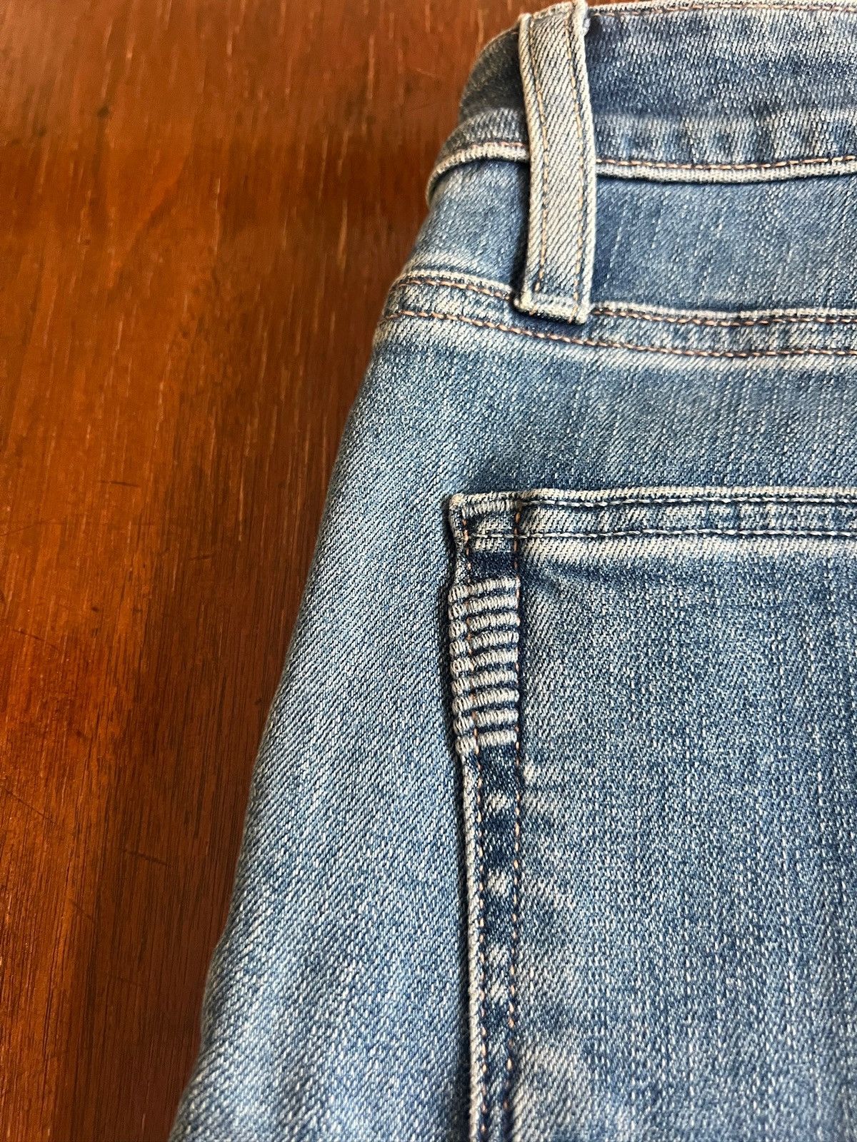 Paige PAIGE - Denim Straight Jeans - Size 25 Size 25" / US 0 / IT 36 - 4 Thumbnail