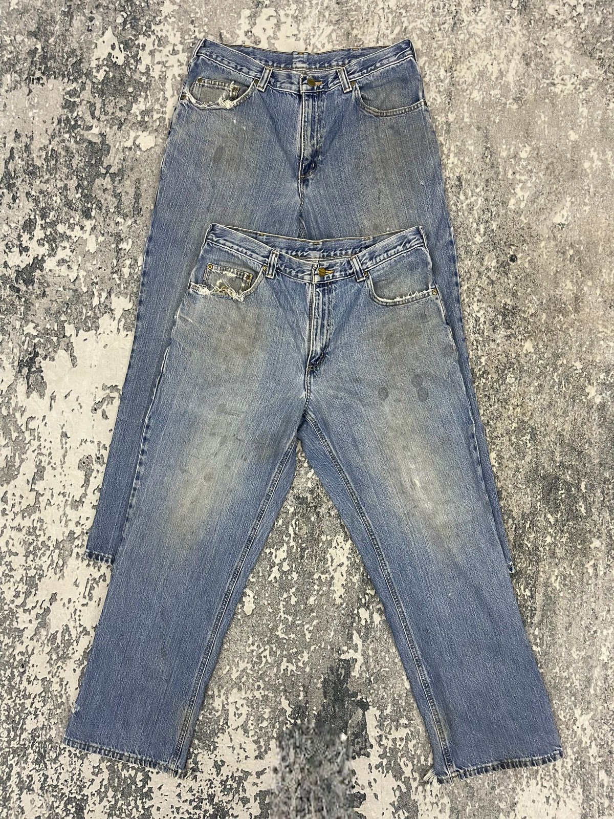 image of Carhartt x Jean Carhatt 2 Pairs Combo in Blue, Men's (Size 34)