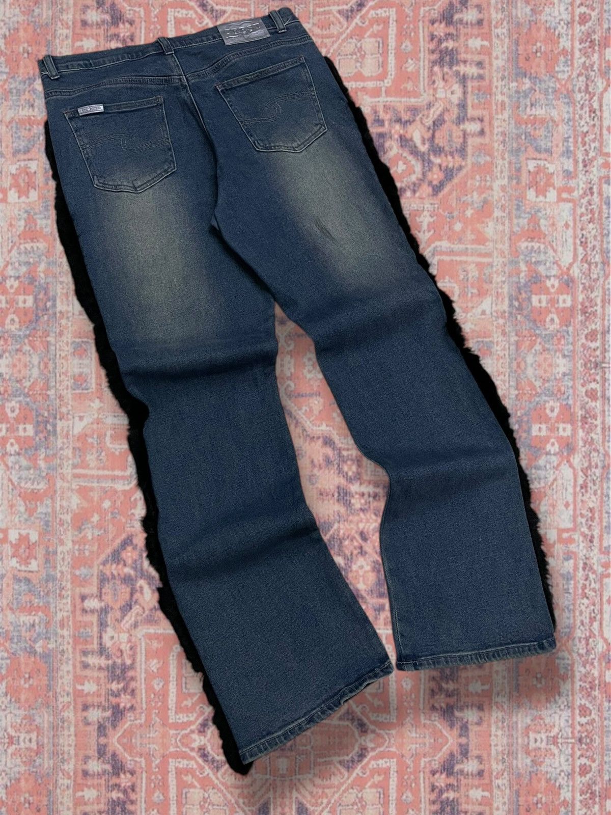 Hysteric Glamour Vintage 1990s Designer Japan Rare Chest Fur Adore Denim Size US 32 / EU 48 - 9 Thumbnail