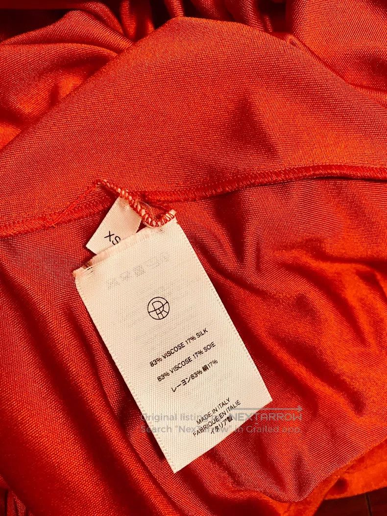 The Row The Row Long red dress Size XS / US 0-2 / IT 36-38 - 6 Thumbnail