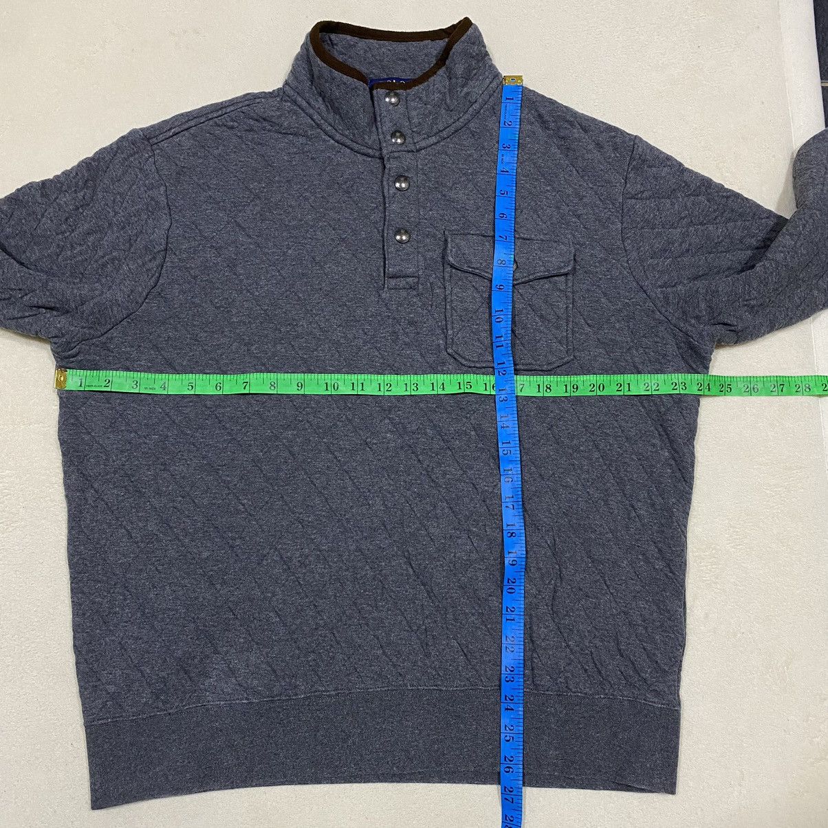 Polo Ralph Lauren POLO RALPH LAUREN Half Buttoned Sweatshirt Size US L / EU 52-54 / 3 - 17 Thumbnail
