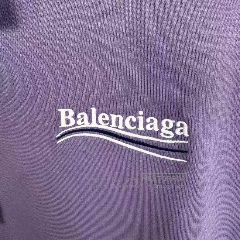 Balenciaga Balenciaga Purple Coca-Cola Embroidered Hoodie Size US S / EU 44-46 / 1 - 3 Thumbnail