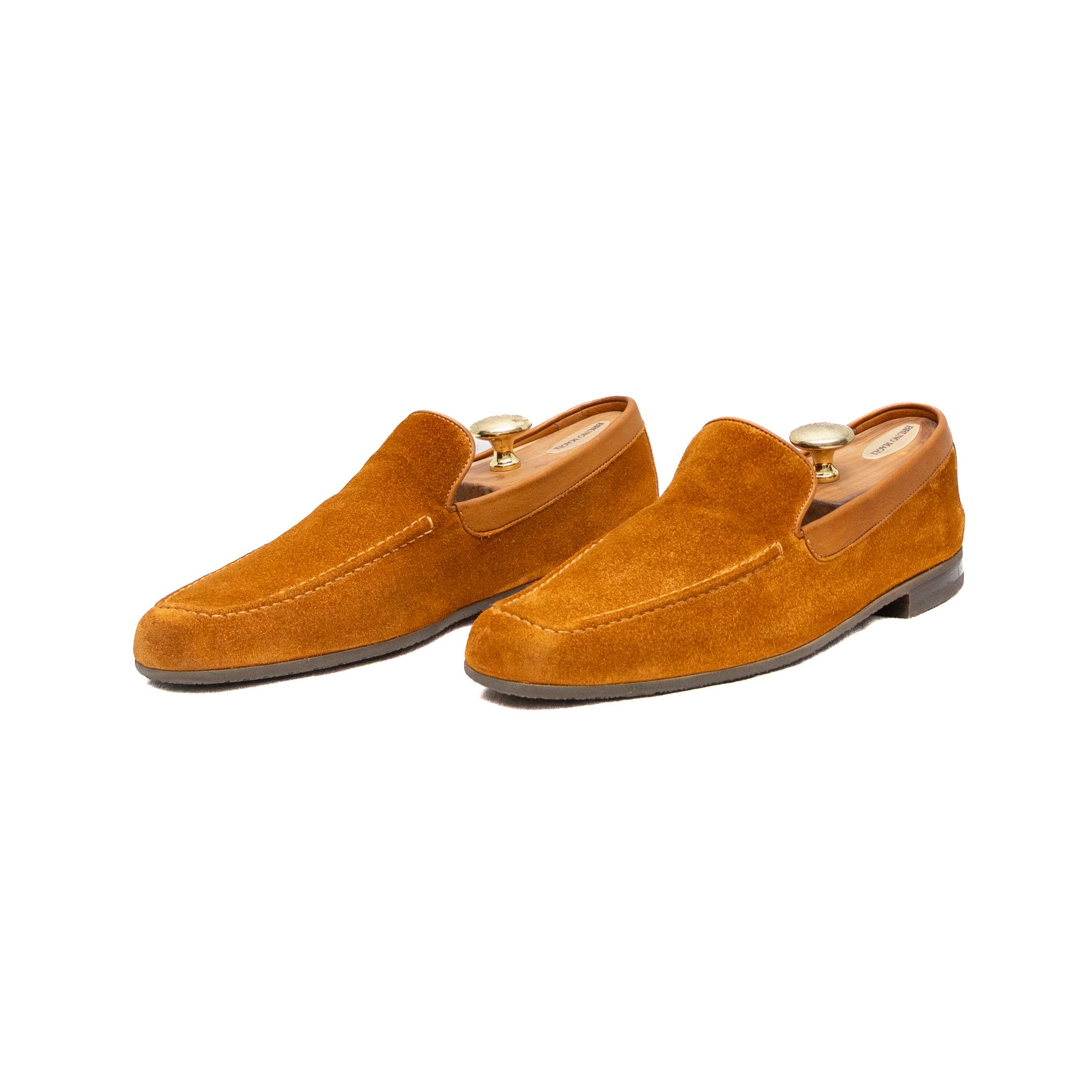 John Lobb JOHN LOBB BARROS DARK BROWN LEATHER DERBY SHOES | Grailed