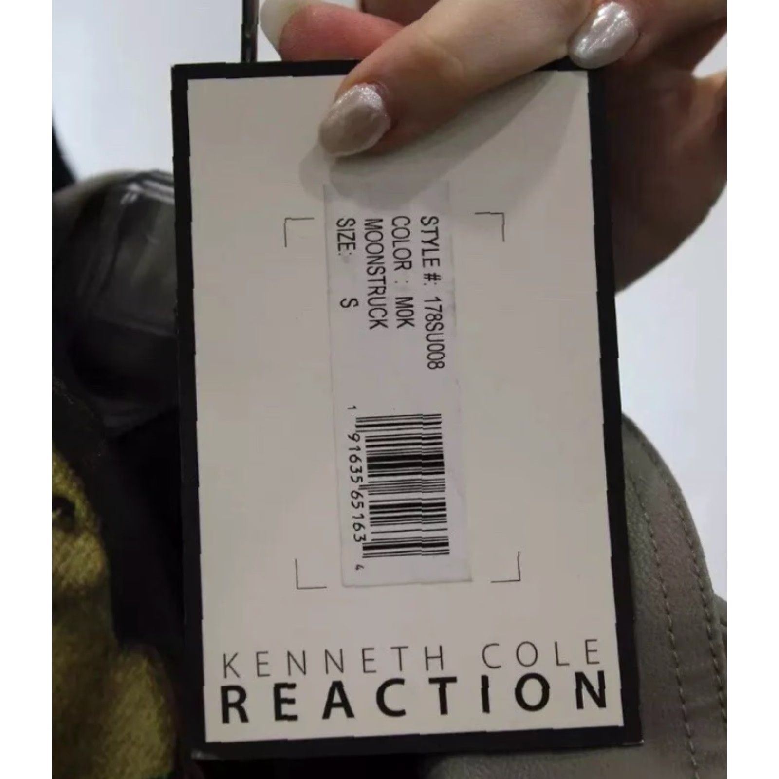 Kenneth Cole KENNETH COLE REACTION Jacket Women's Taupe Faux Suede Zip-Up Size S Gray Polyurethane Lining Basic 90s/XXs Size S / US 4 / IT 40 - 3 Thumbnail