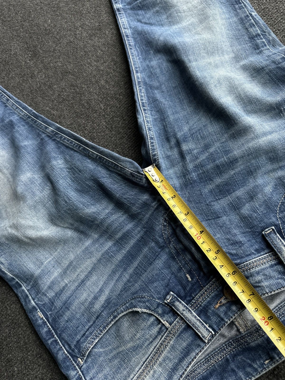 Diesel OPIUM 🚨 DIESEL WMN DENIM JEANS AVANT GARDE Y2K IFSIXWASNINE Size 28" / US 6 / IT 42 - 13 Thumbnail