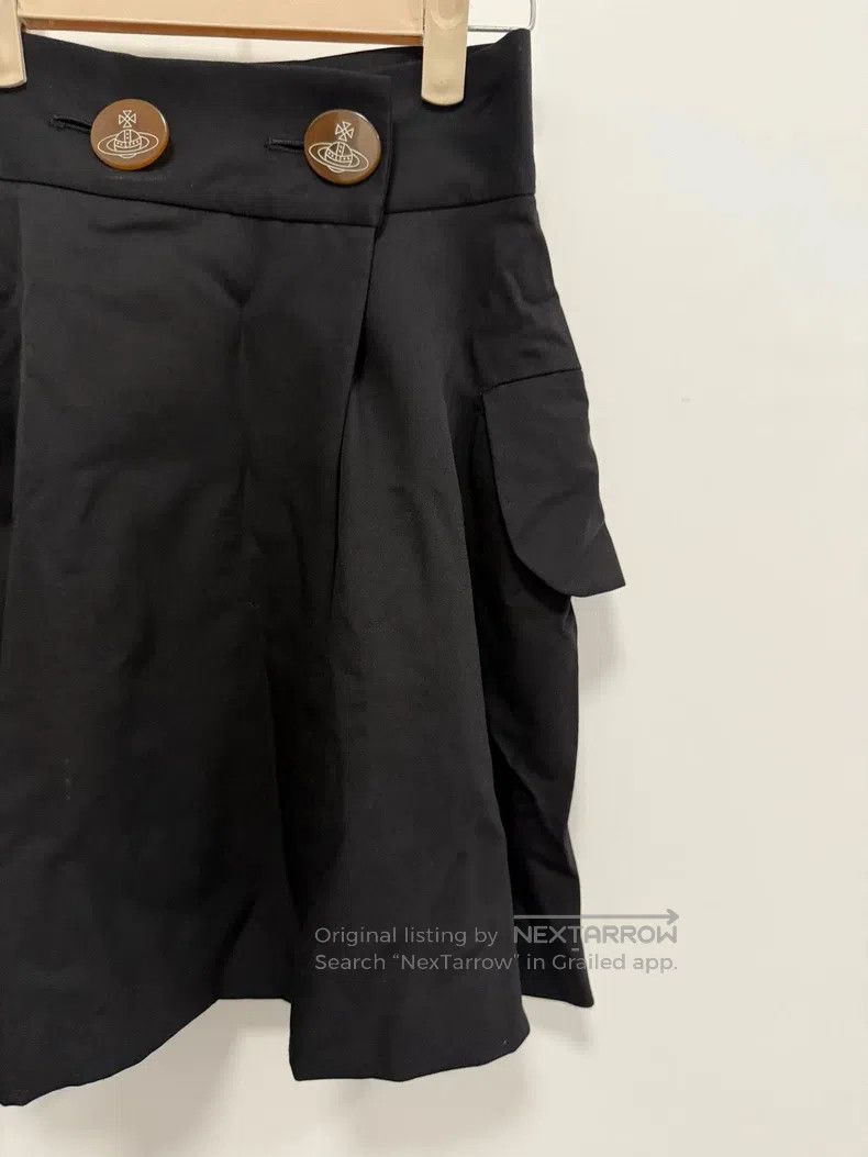 Vivienne Westwood Vivienne Westwood size 1 Black wool half skirt Size 42" / US 20 - 3 Thumbnail
