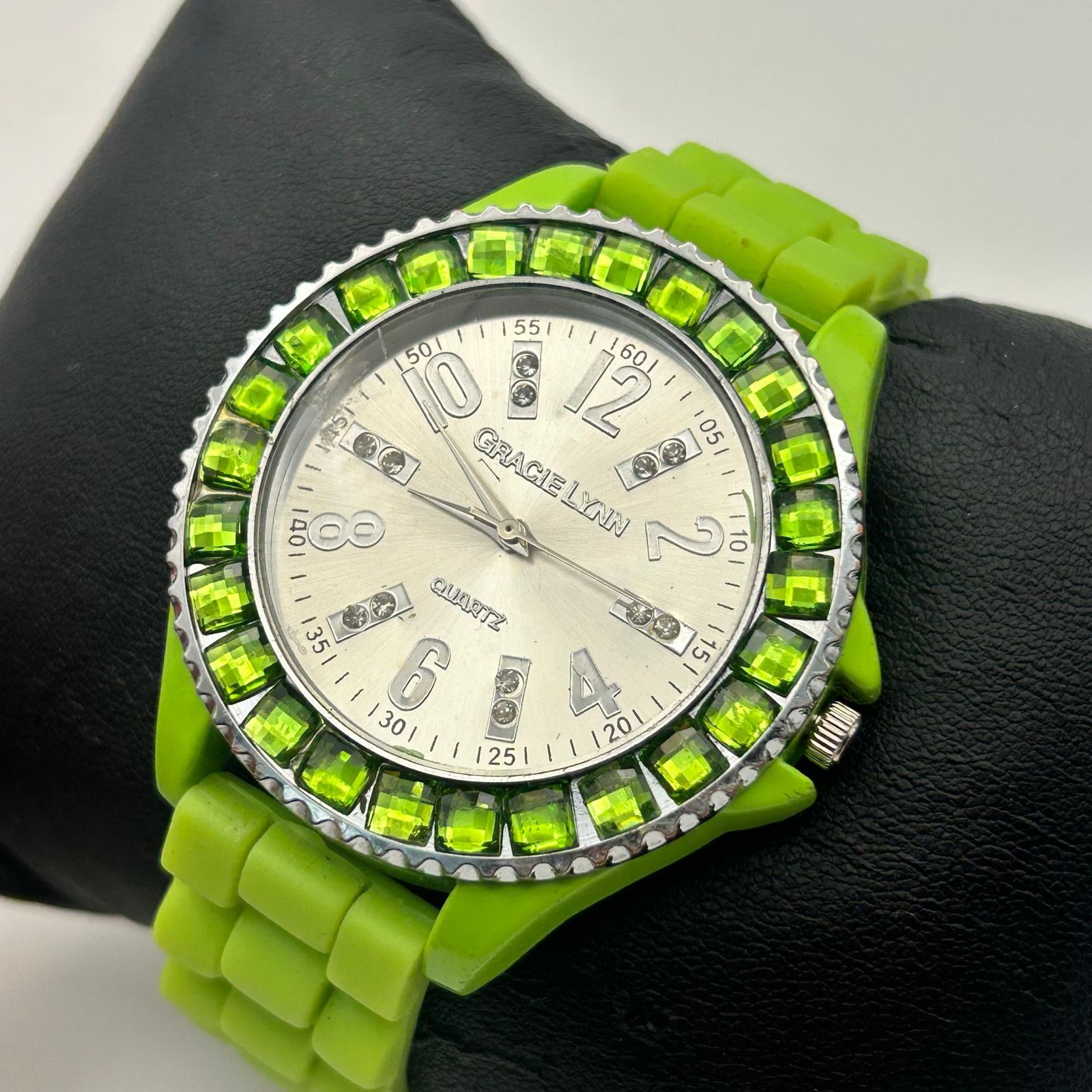 Other Gracie Lynn Green Silicon Band Women’s Fashion Watch Size ONE SIZE - 2 Thumbnail