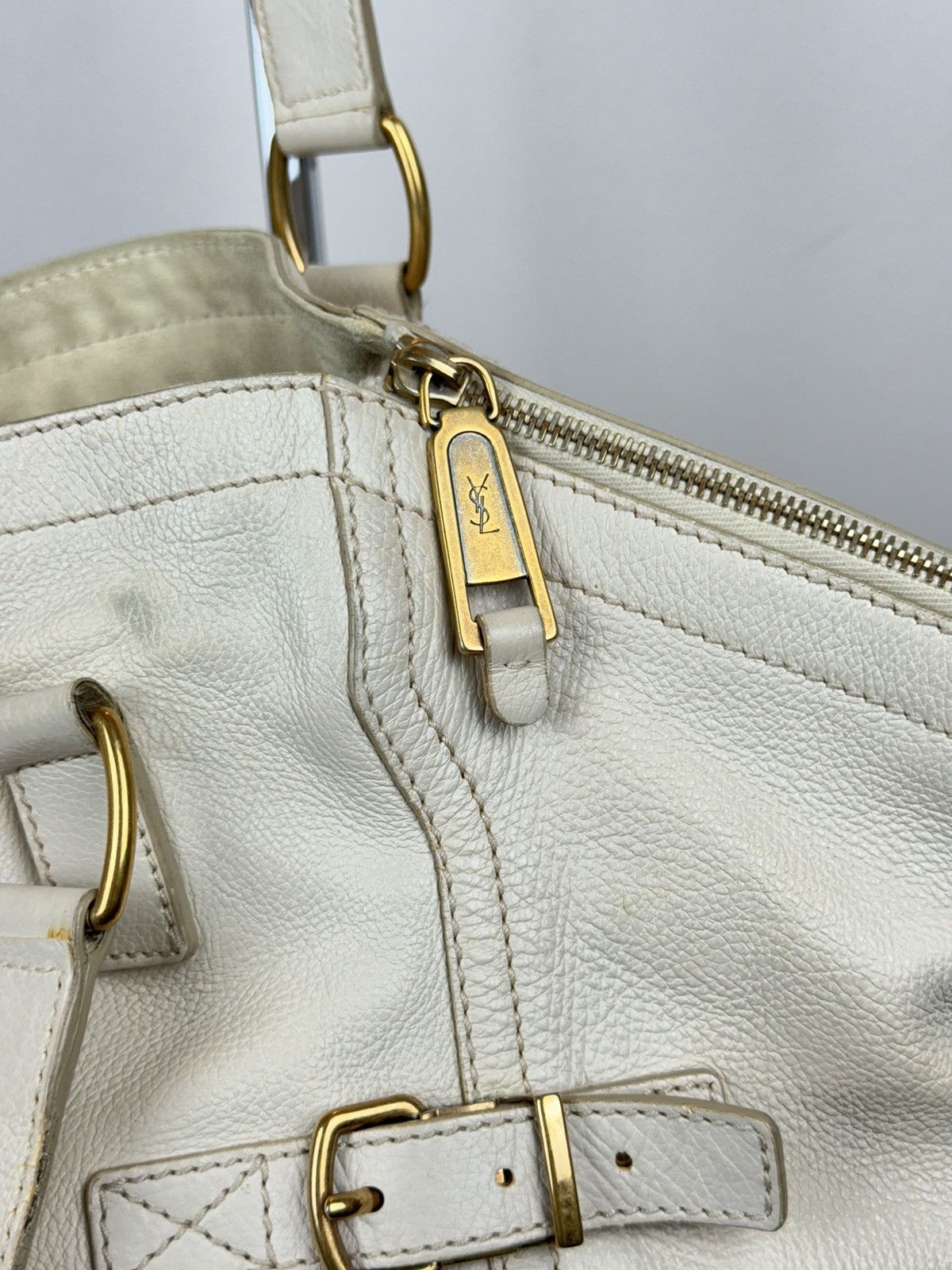 Yves Saint Laurent Leather bag Yves Saint Laurent original casual luxury item Size ONE SIZE - 3 Thumbnail