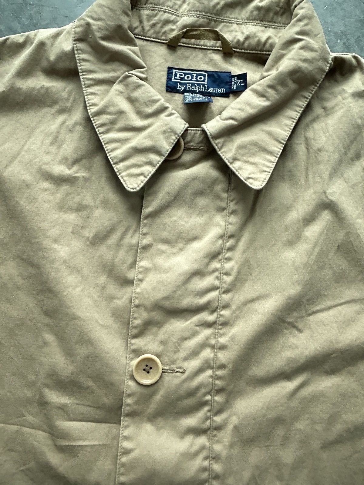 Polo Ralph Lauren Vintage 90s Polo Ralph Lauren Waxed Cotton Jacket Size US XL / EU 56 / 4 - 3 Thumbnail