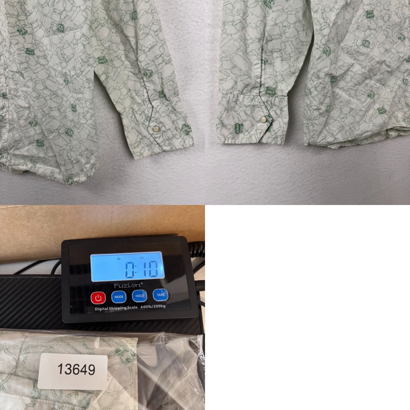Levi's Levi's Men's Large Pearl Snap AOP Highway Interstate Long Sleeve Western Shirt Mens L Multicolor Cotton Geometric Button-Up Casual Western Size US L / EU 52-54 / 3 - 9 Thumbnail