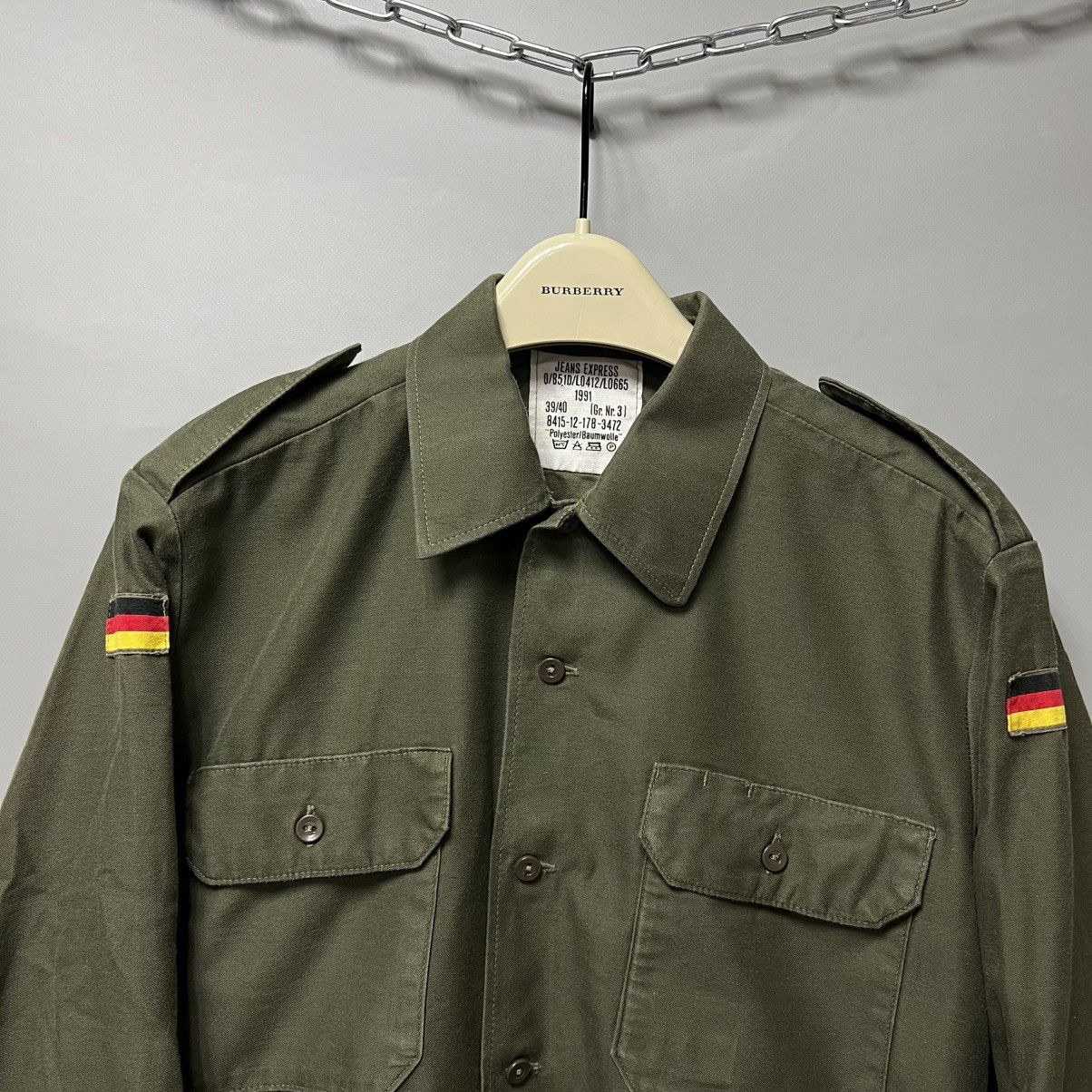 Joy Division Vintage military jacket Germany Joy Division Shirt Size US L / EU 52-54 / 3 - 3 Thumbnail
