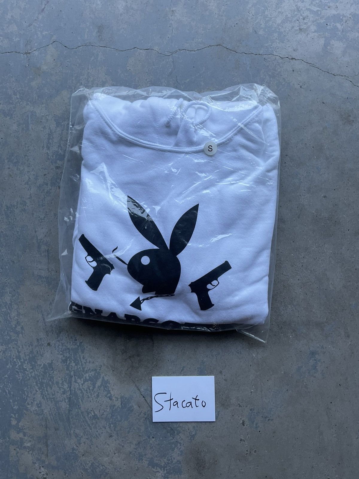 Gnarcotic Gnarcotic Lil Gnar Playboy Hoodie White Size US S / EU 44-46 / 1 - 5 Thumbnail