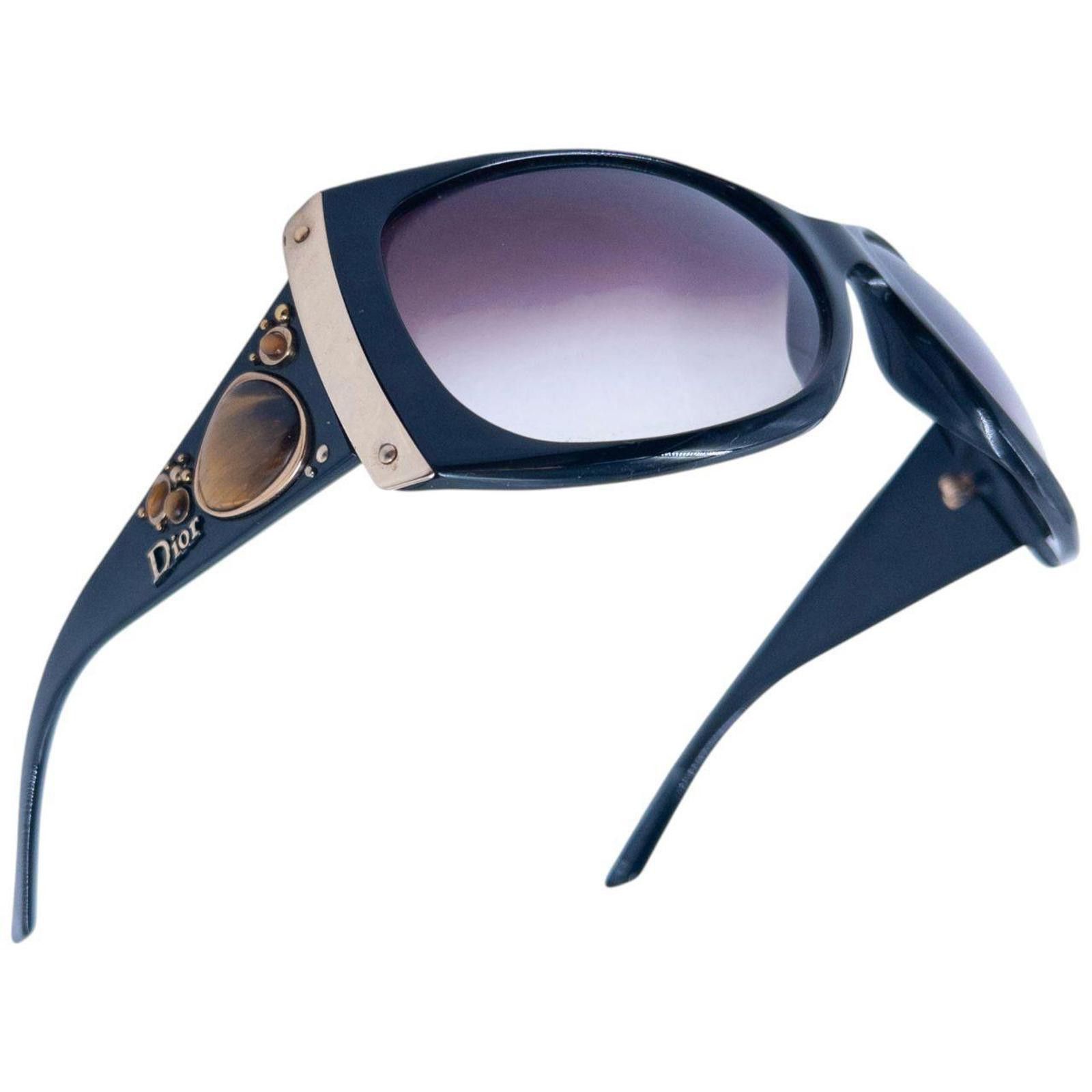 Dior Vintage Dior Gem Sunglasses Size ONE SIZE - 5 Thumbnail