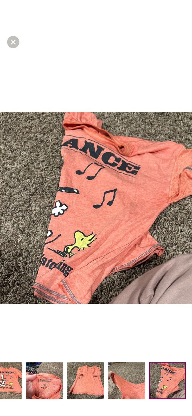Other Snoopy pj Size S / US 4 / IT 40 - 5 Thumbnail