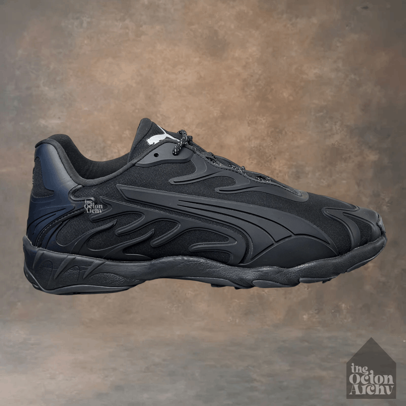Puma Puma Inhale Tech 'Street X-Black 402869-01 Used No Insoles Size US 12 / EU 45 - 6 Thumbnail
